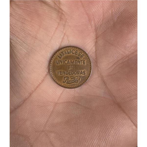 Mexican Pepsi Cola Utilicese Vending Token
