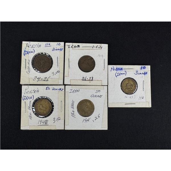 Persia Iran Iraq Coin Collection