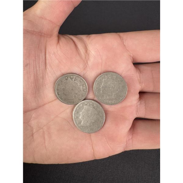 Collection of Barber Nickels