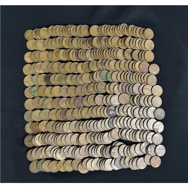 Collection of Lincoln Wheat Pennies Cents