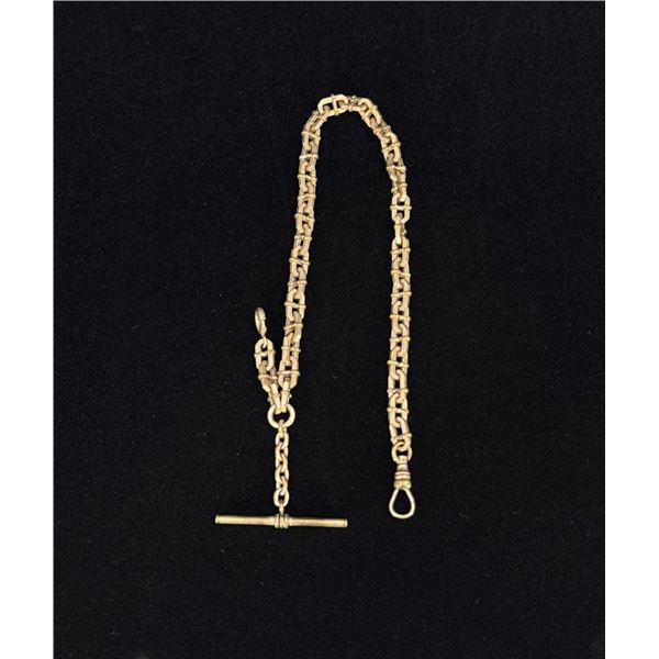 Gold Filled SR and Co Watch Fob