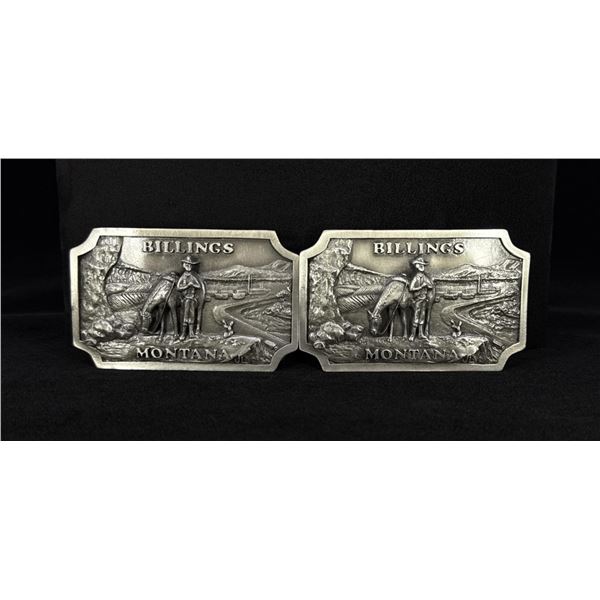 Billings Montana Belt Buckle Lot