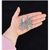 Image 2 : Weiss Costume Rhinestone Dangle Earrings