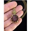 Image 3 : Victorian Revival Goldette Intaglio Necklace