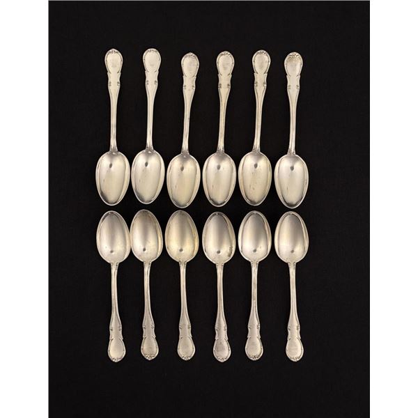 .800 Silver Spoon Set