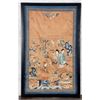 Image 1 : Antique Chinese Embroidered Silk Panel
