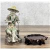 Image 5 : Chinese Porcelain Fisherman Figurine Mudman