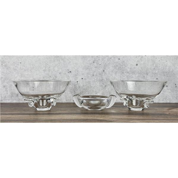 Group of Steuben Glass Bowls