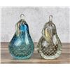Image 3 : Pair of Murano Art Glass Pear Paperweights