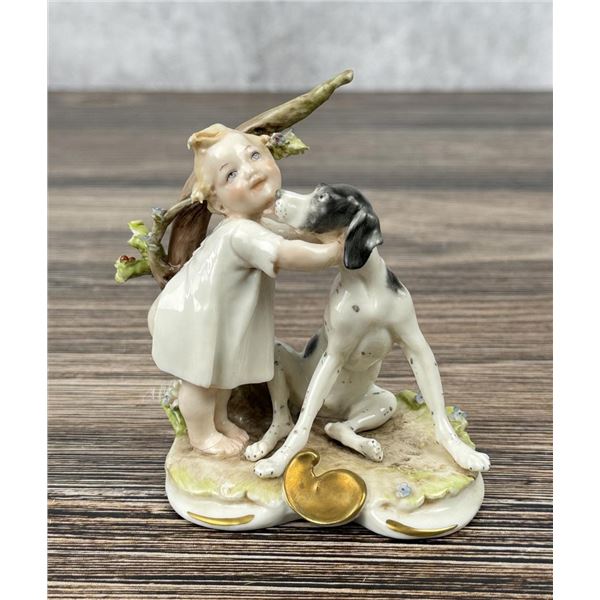 Giuseppe Cappe Little Friends Porcelain Figurine