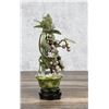 Image 4 : Chinese Jade Carved Grape Vine Bonsai Tree