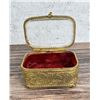 Image 4 : Victorian Ormolu Jewelry Trinket Ring Box