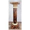 Image 1 : Regency Alabaster Column Pedestal Stand