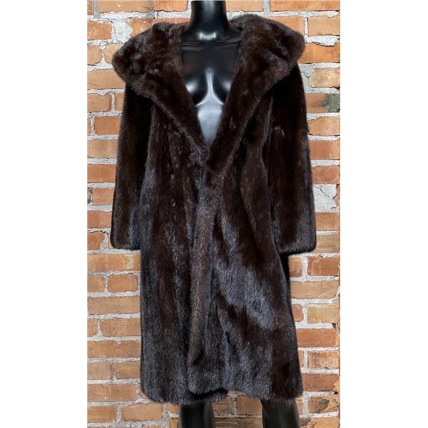 Vintage Lynna Furs Full Length Mink Jacket Coat