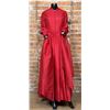 Image 1 : J. Peterman Company The Red Ball Gown Silk Dress