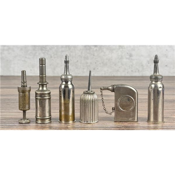 Collection Of Gun Oilers & Tire Repair Tools