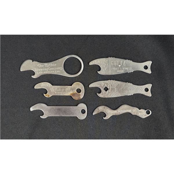 Collection Of Advertising Bottle Openers