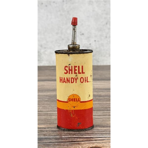 Shell Handy Oil Tin Oiler Can