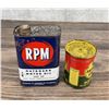 Image 7 : RPM Oil & Farmers Union Grease Tin Cans