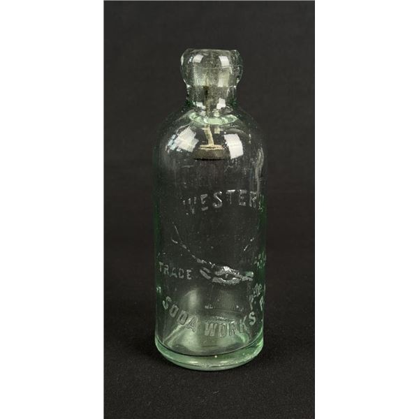 Western Soda Works Oregon Hutch Soda Bottle