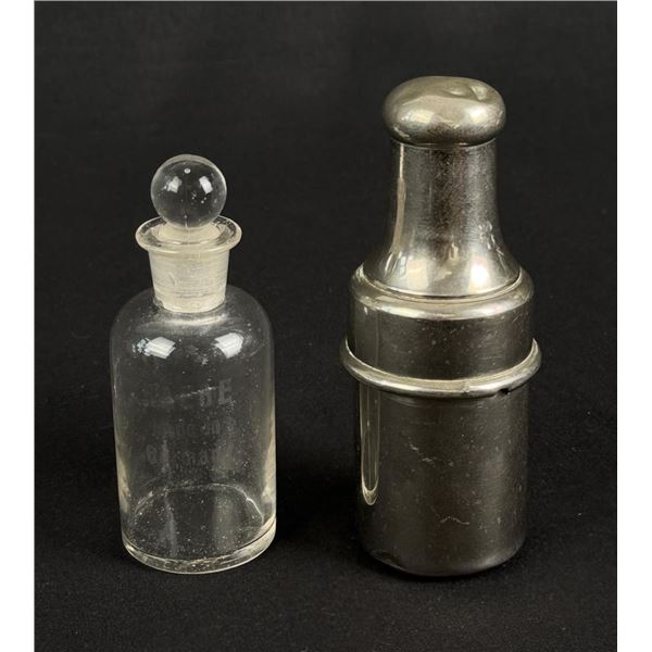 French Travel Perfume Bottle in Case