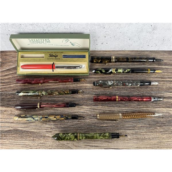 Collection of Antique Fountain Pens