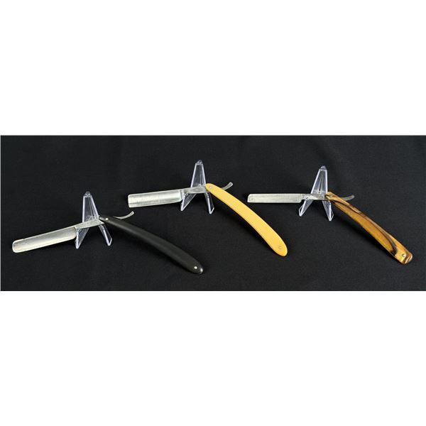 Collection Of Antique Straight Razors