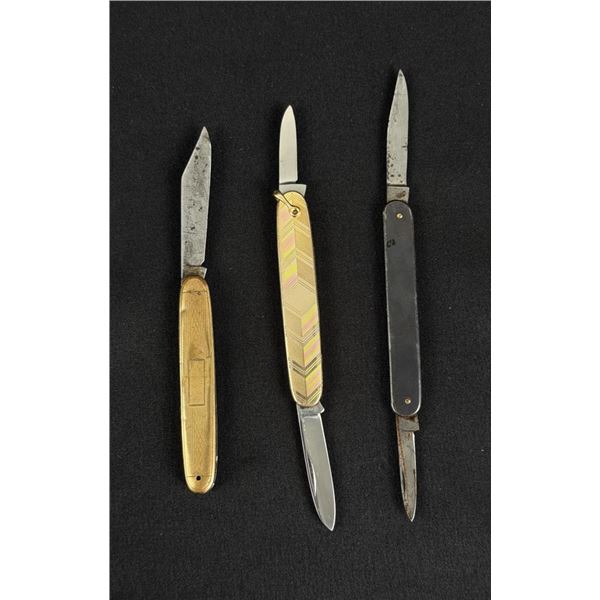 Collection Of Pocket Knives