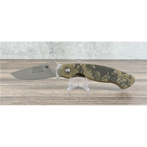Spyderco Military Sandpoint Pocket Knife