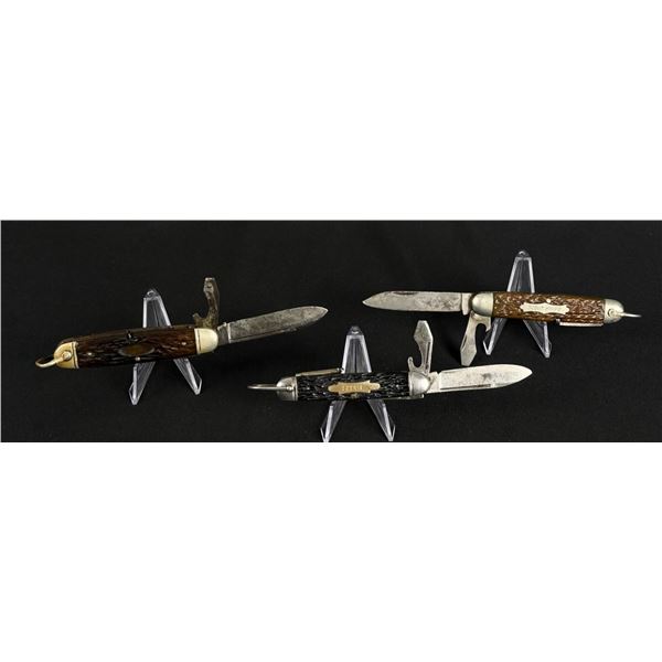 Collection Of Scout Pocket Knives