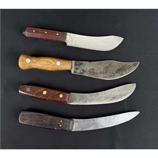 Collection of Frontier Skinning Knives