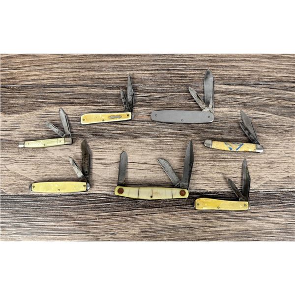 Collection of Antique Pocket Knives