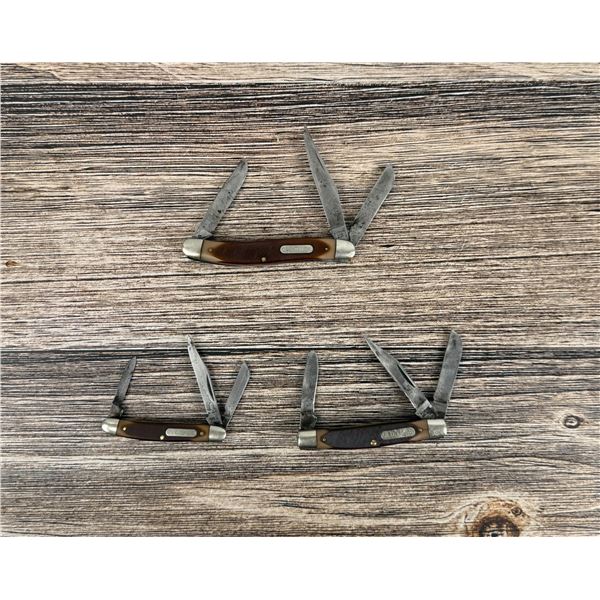 Schrade Old Timer USA Made Pocket Knives