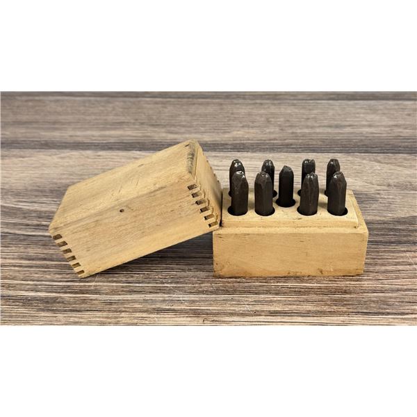 Machinist Metal Number Punch Set