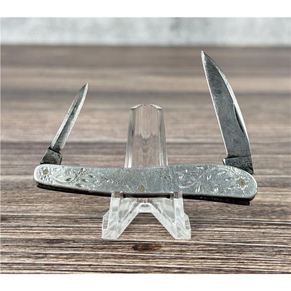 Waterville Cutlery Engraved Pocket Knife