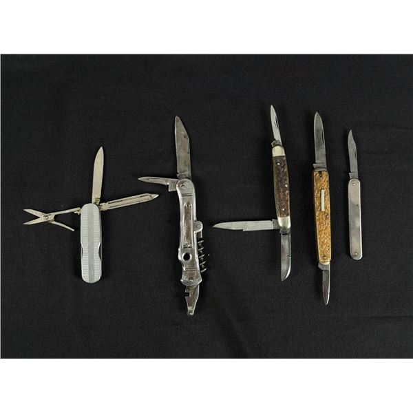 Collection of Antique Pocket Knives