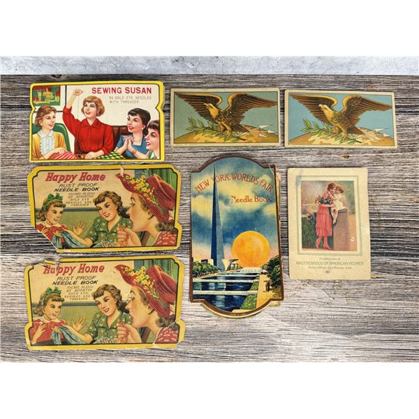 Collection of Needle Books
