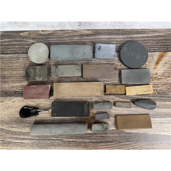 Collection of Sharpening Hone Stones