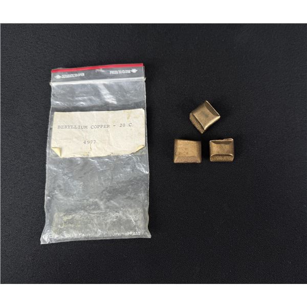 Beryllium Copper Ingot Samples Mining