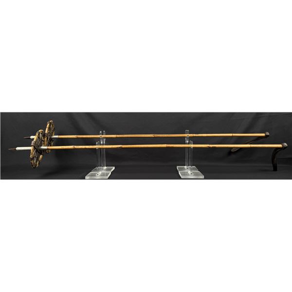 Antique Bamboo Ski Poles