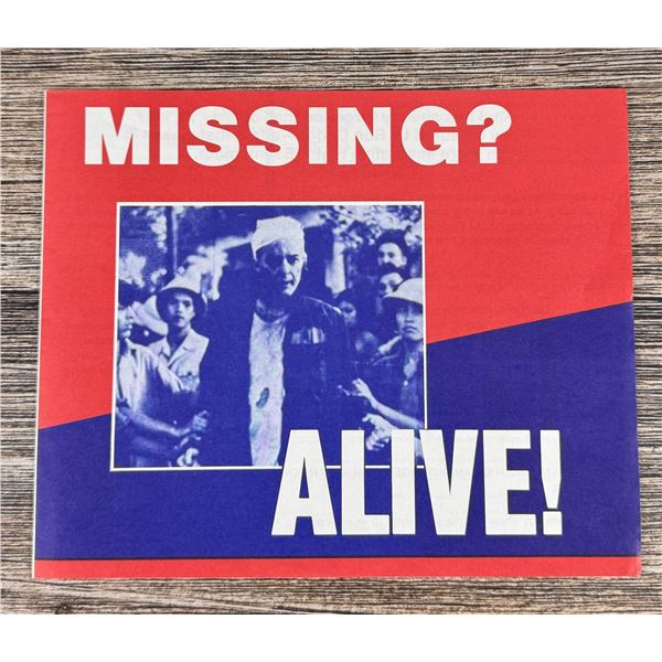 Missing? Alive! Vietnam War POW Booklet