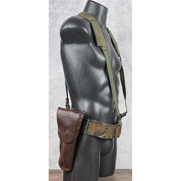 USGI Web Belt WW2 Boyt Colt 1911 Holster