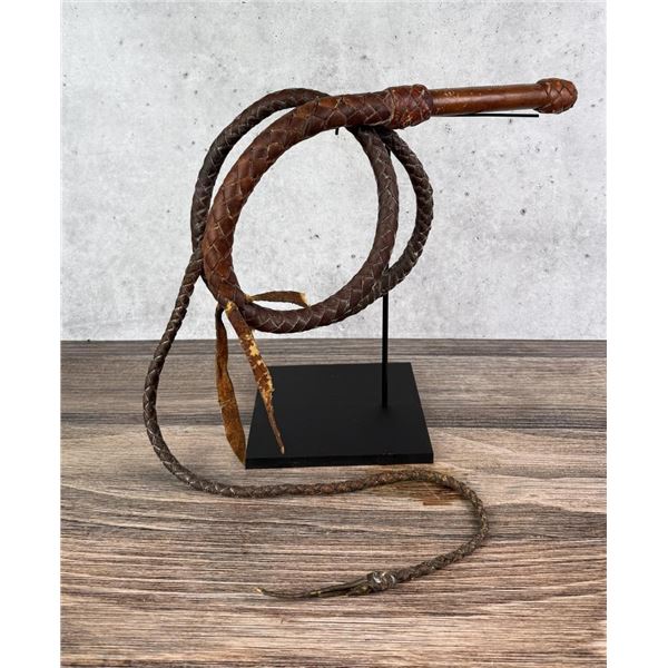Montana Custom Made Leather Cowboy Bullwhip