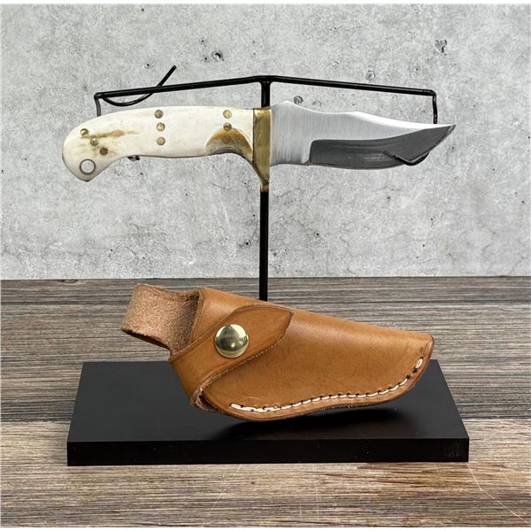 Stretch Knives Hinsdale Montana Horn Handle Knife