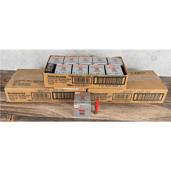 Large Lot of Winchester .410 Shotgun Shells