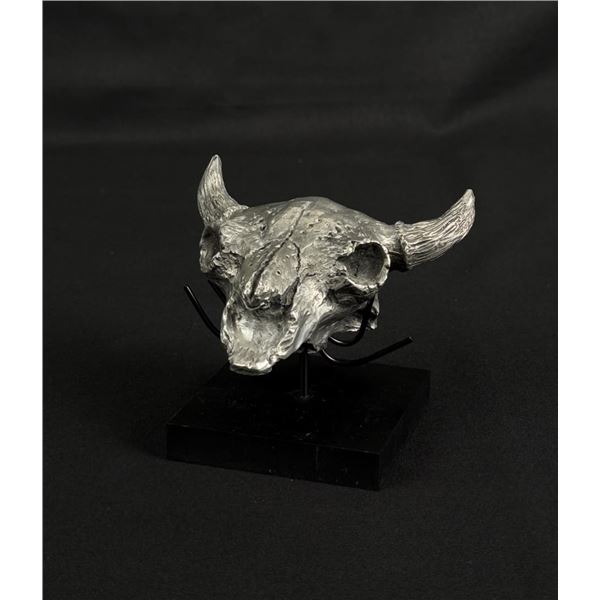 Buffalo Skull Paperweight