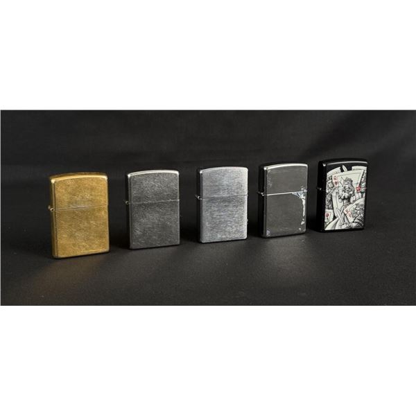 Collection of Zippo Lighters