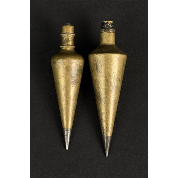 Antique Brass Plumb Bobs