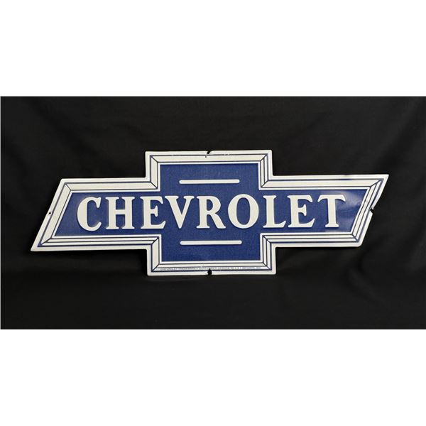 Chevrolet Chevy Bowtie Metal Sign