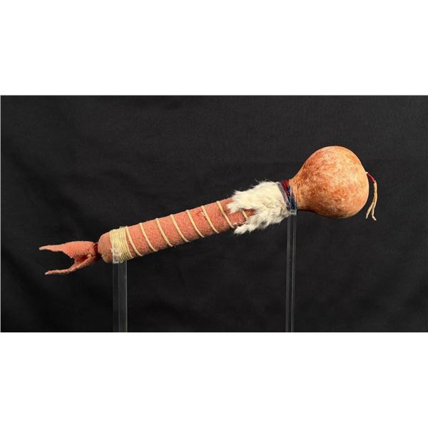 Pueblo Native American Indian Gourd Dance Rattle